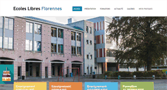 Desktop Screenshot of ecoles-libres-florennes.be